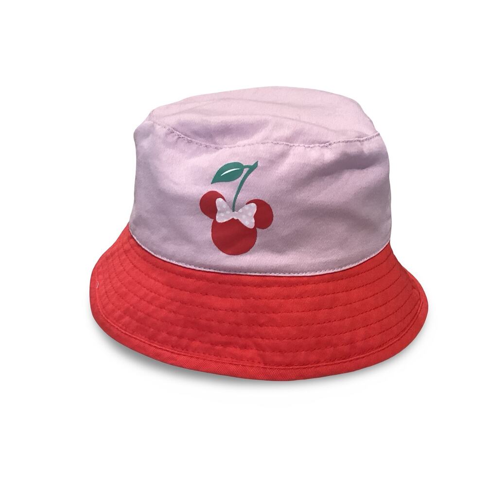 Disney Minnie Mouse Pink Reversible Bucket Hat